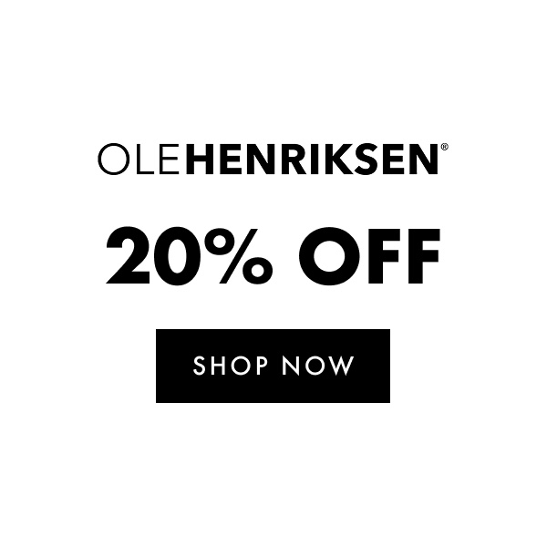 20% off Ole Henriksen