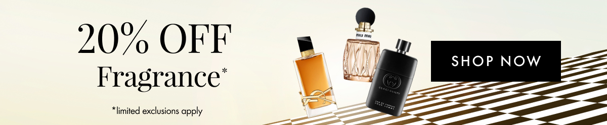 20% off fragrance