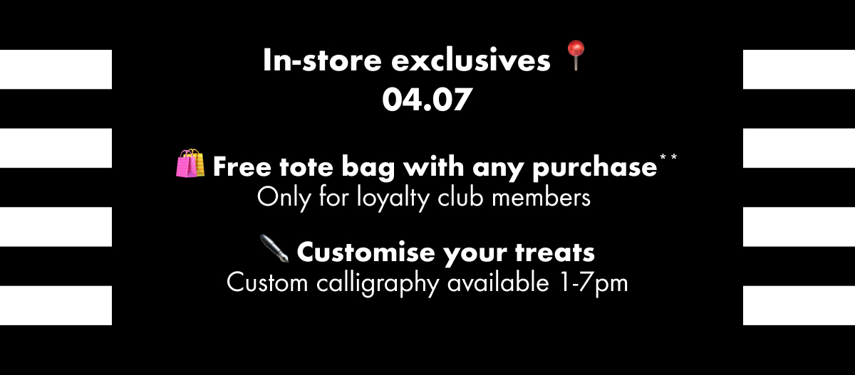 In store exclusives