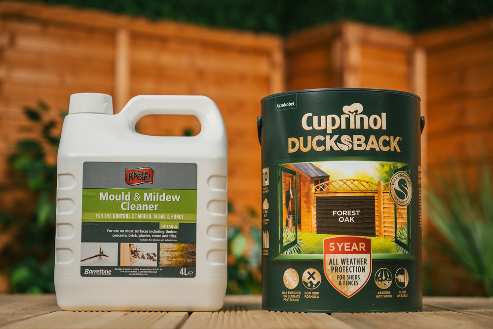 Cuprinol 5 Year Ducksback & Barrettine Mould and Mildew Cleaner