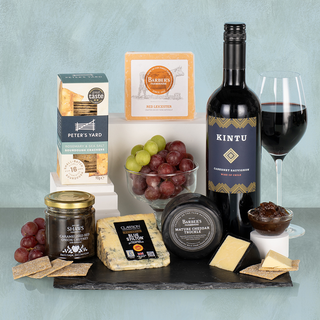 Cheese and Wine Slate 