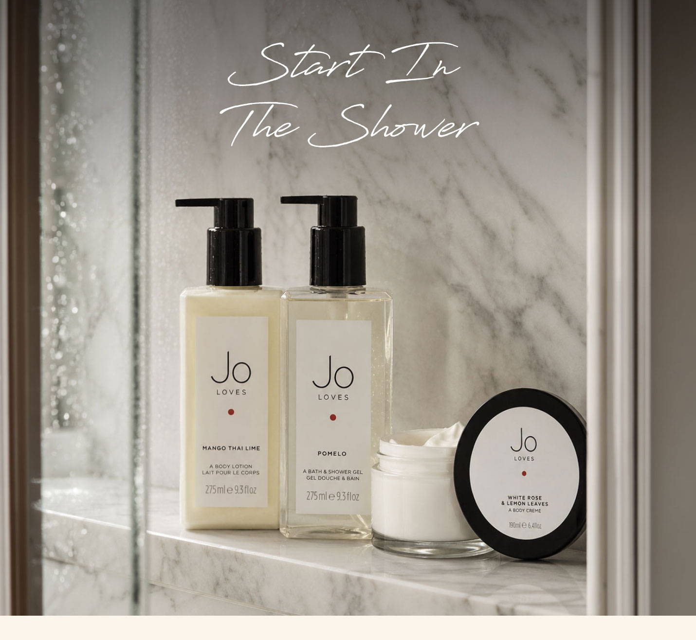 Start in the Shower