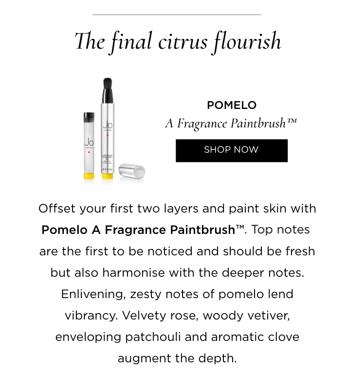 Pomelo A Fragrance Paintbrush