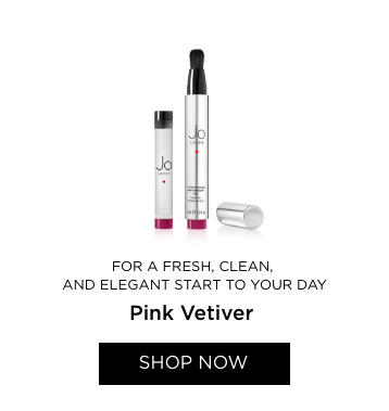 Pink Vetiver - for a fresh, clean, and elegant start to your day