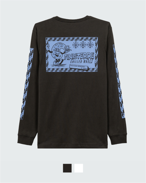 Men's Wavy Long Sleeve T-Shirt | Finisterre