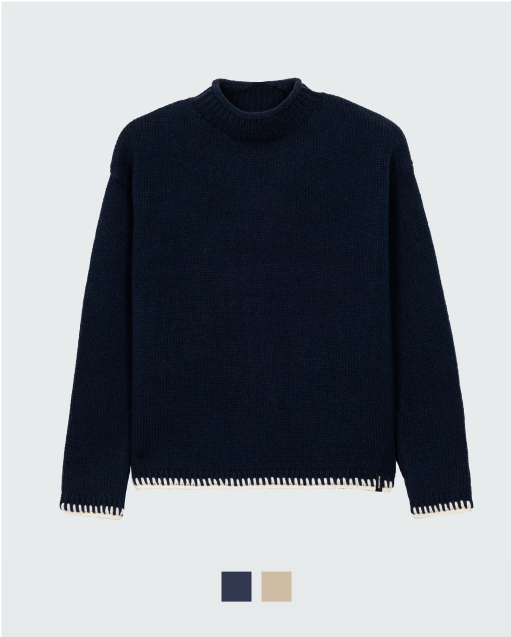 Women's Blanket Stitch Taran Jumper | Finisterre