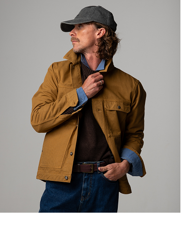 Men's Basset Trucker Jacket | Finisterre