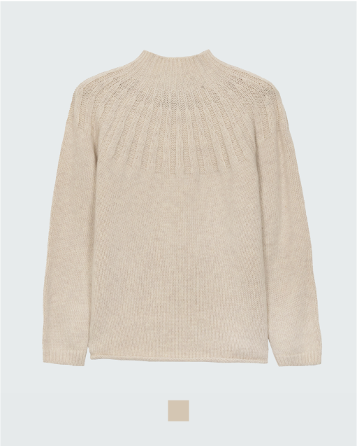 Women's Stornoway Cable Yoke Jumper | Finisterre