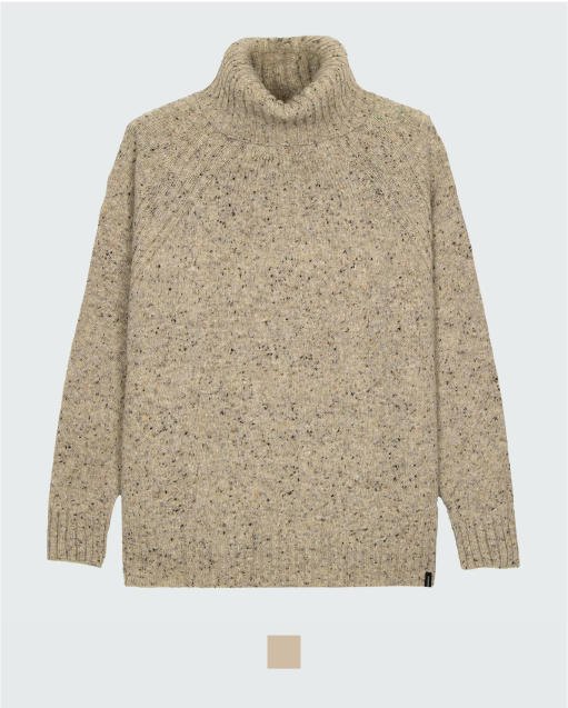 Women's Farne Roll Neck Knit Jumper | Finisterre