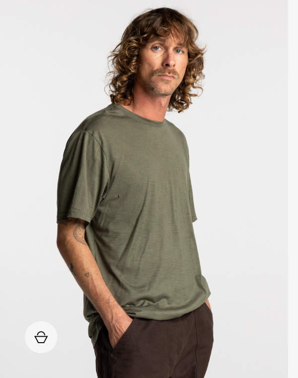 Men's Seeker Merino T-Shirt | FInisterre