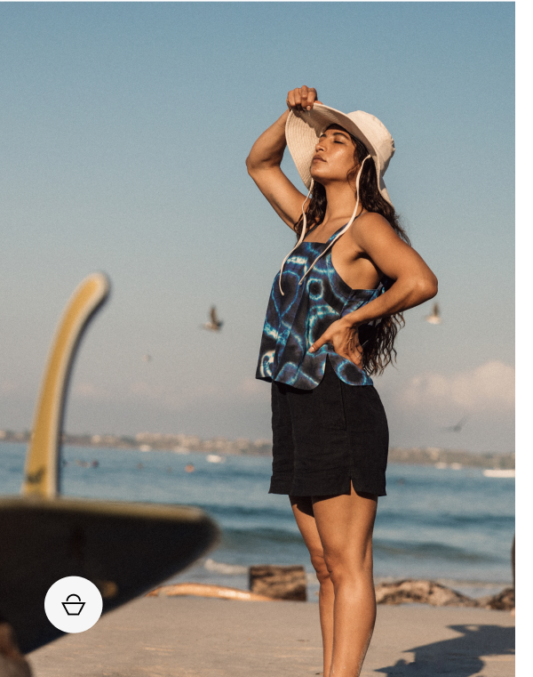 Women's Morva Linen Cami Top | Finisterre