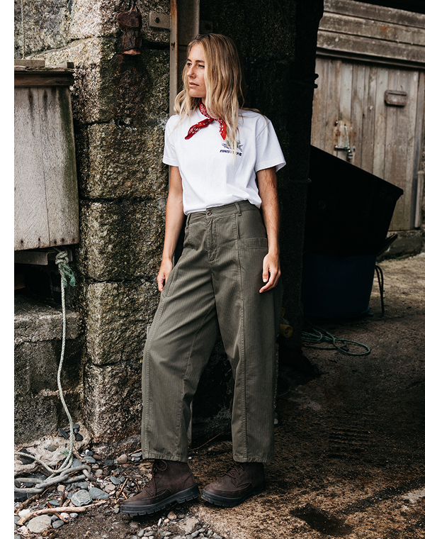 Women's Croft Workwear Barrel Trouser | Finisterre