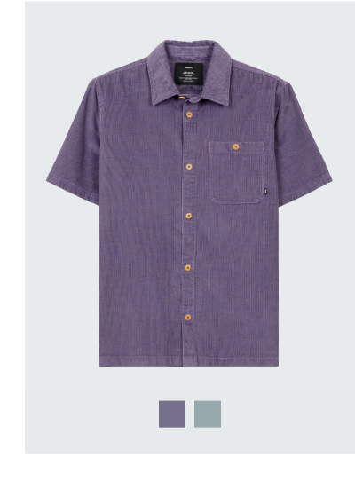 Men's Jetty Cord Short Sleeve Shirt | Finisterre