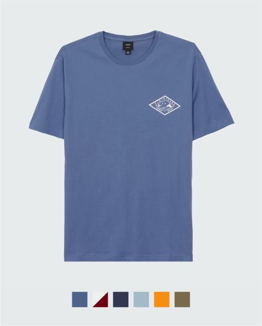 Men's Diamond Logo T-Shirt | Finisterre