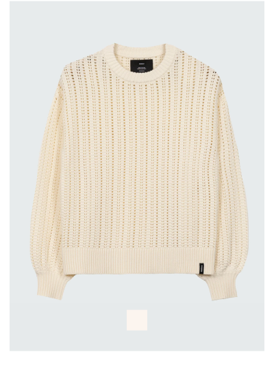 Women's Bracken Stitch Crew Neck Jumper | Finisterre
