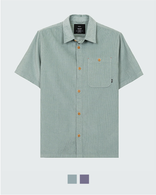 Men's Jetty Cord Short Sleeve Shirt | Finisterre
