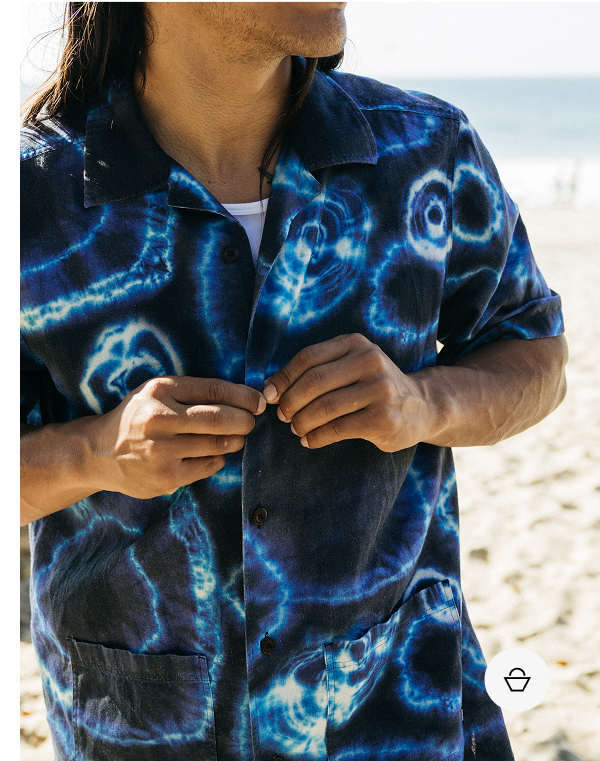 Men's Hendra Linen Short Sleeve Shirt| Finisterre