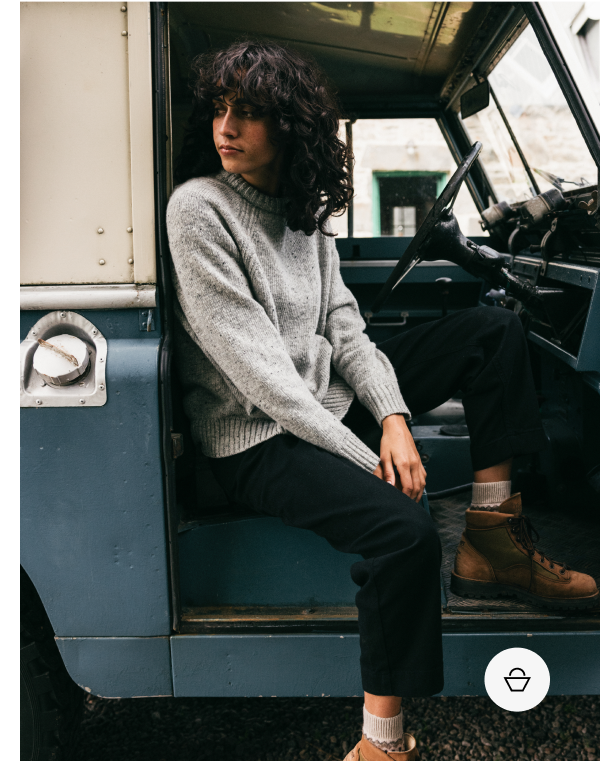 Women's Farne Roll Neck Knit Jumper | Finisterre
