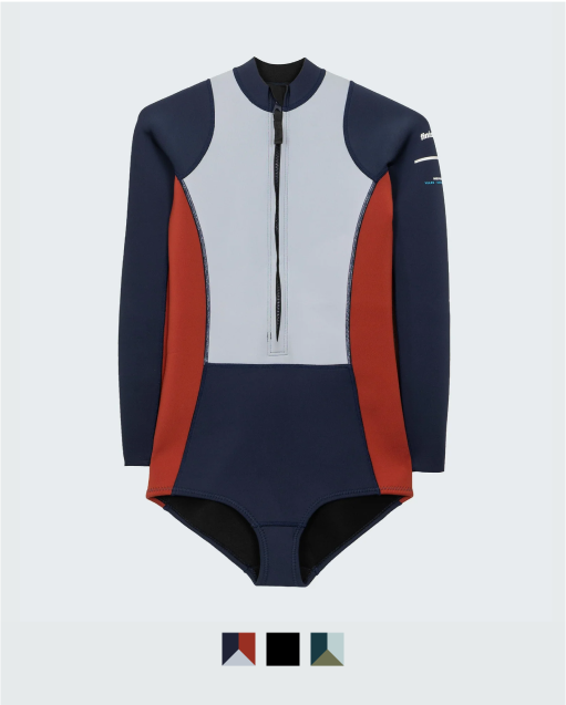 Women's Nieuwland 2mm Yulex® Long Sleeve Swimsuit | Finisterre
