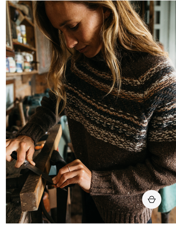 Women's Rocall Fair Isle Roll Neck Jumper | Finisterre