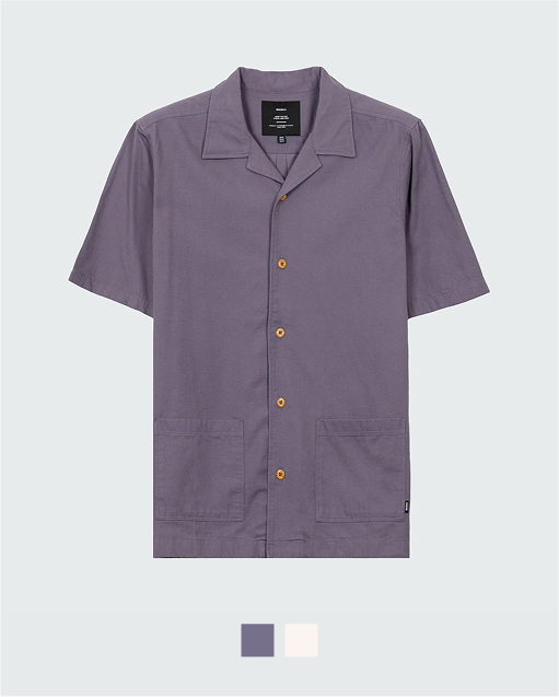 Men's Hendra Cotton Short Sleeve Shirt | Finisterre