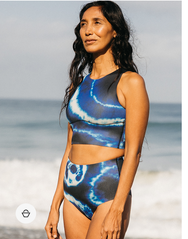 Women's Iris 1.2mm Yulex Scoop Bikini Top | Finisterre