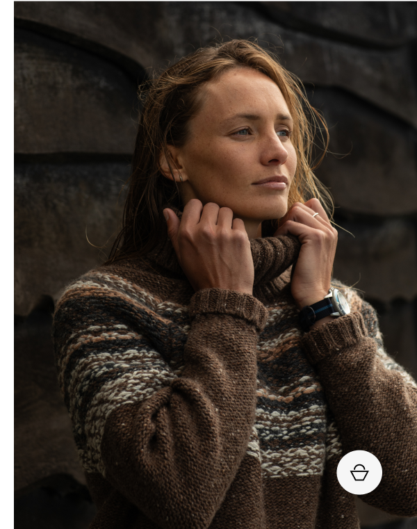 Women's Rocall Fair Isle Roll Neck Jumper | Finisterre