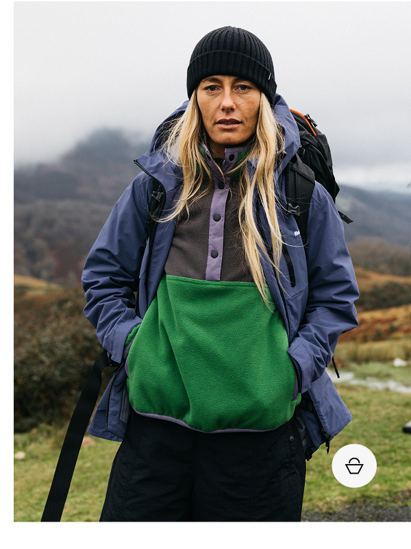 Women's Axiom 1/4 Snap Fleece | Finisterre