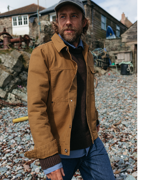Men's Basset Trucker Jacket | Finisterre