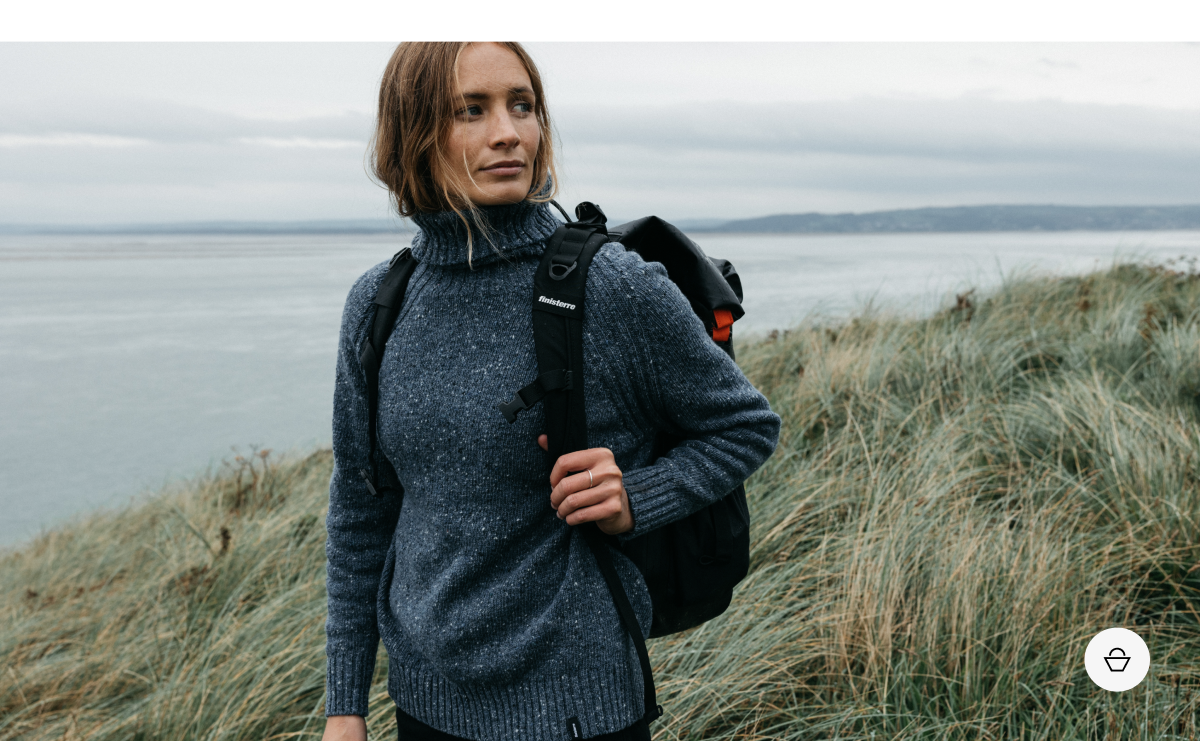 Women's Farne Roll Neck Knit Jumper | Finisterre