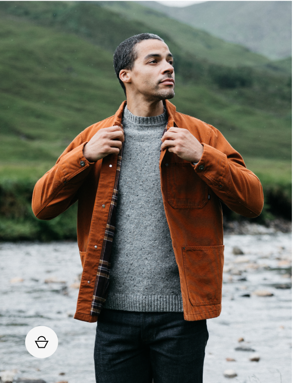 Men's Basset Flannel Lined Jacket | Finisterre