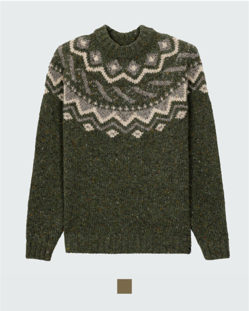 Men's Cormoran Fair Isle Jumper | Finisterre