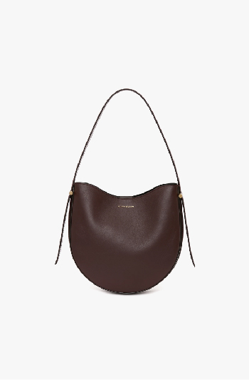 Burgundy hobo bag 