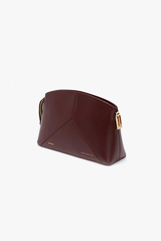 Burgundy clutch 