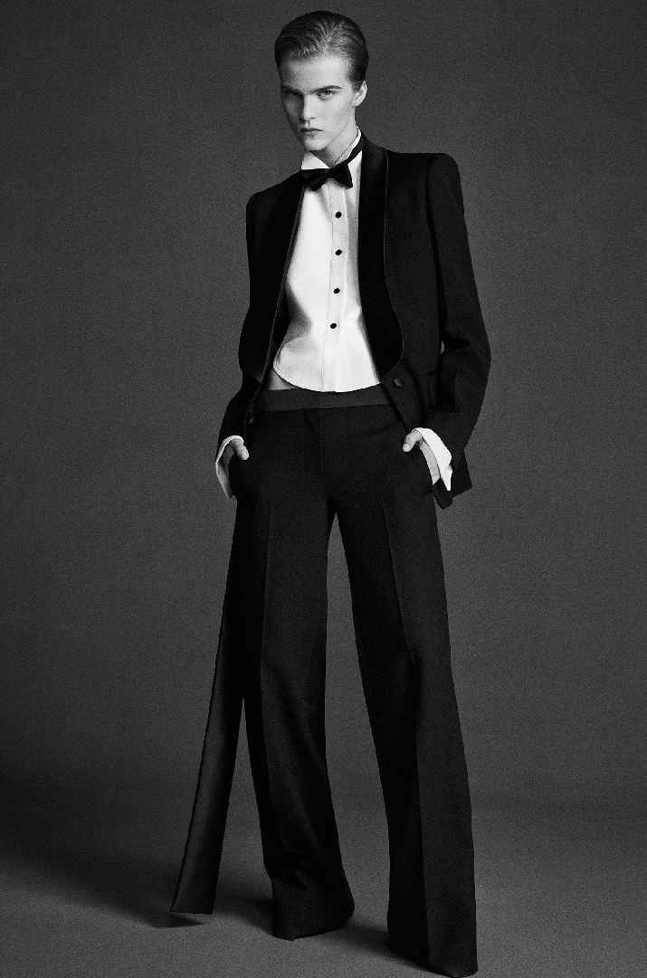 Tuxedo bib 