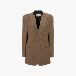 Checked Blazer Jacket