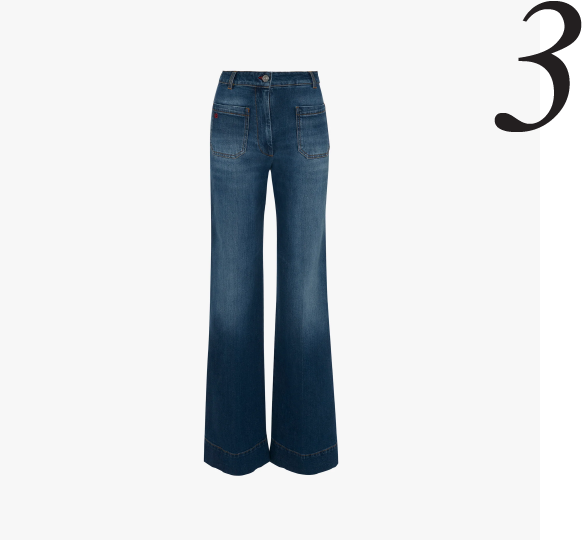 Alina High Waisted Jean in Dark Vintage Wash
