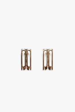 Gold earrings 