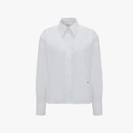 Cropped White Shirt
