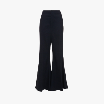 Blue wide leg trousers 