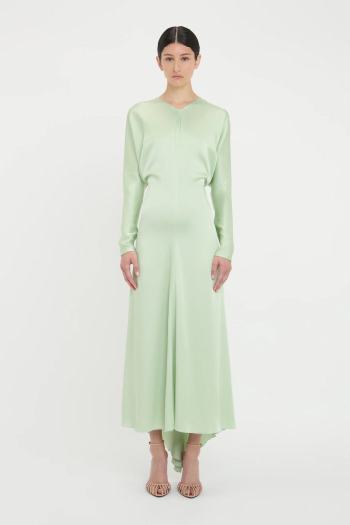 Jade long sleeve midi dress 