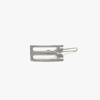 Silver hairclip 