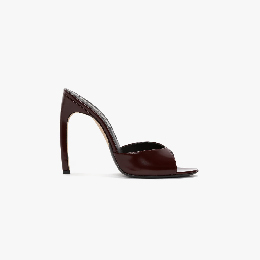 Mule Heel in Burgundy