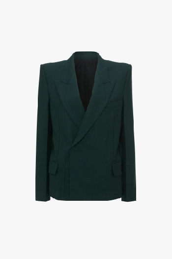 Dark green blazer jacket 