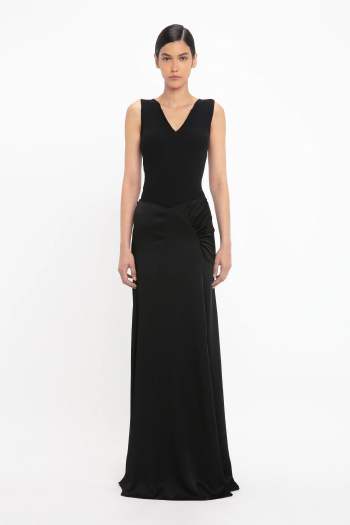 Black maxi skirt 