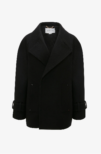 Black oversized coat 