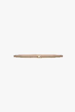 Beige micro belt 