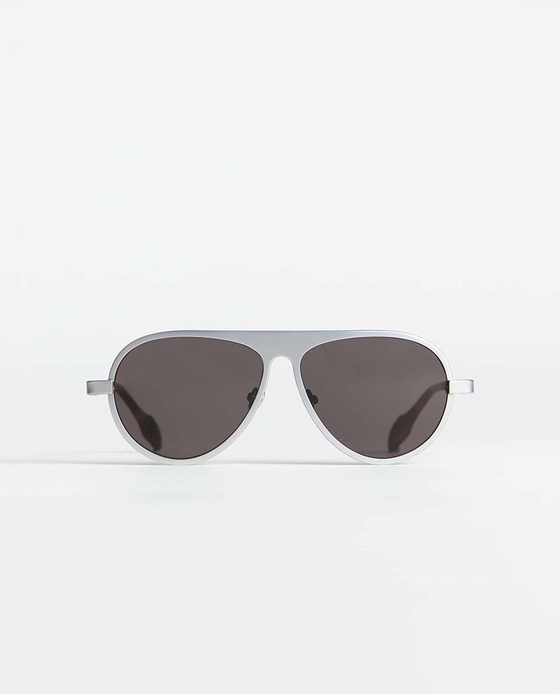 Jwa05 aviator sunglasses in silver