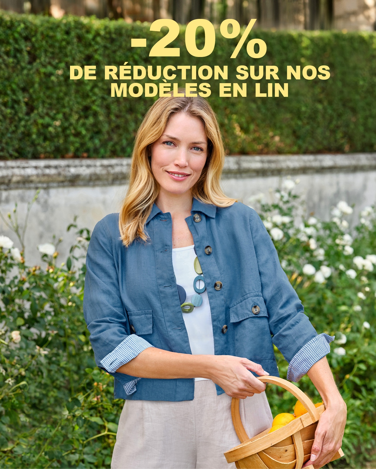 -20% de réduction sur nos modèles en Lin