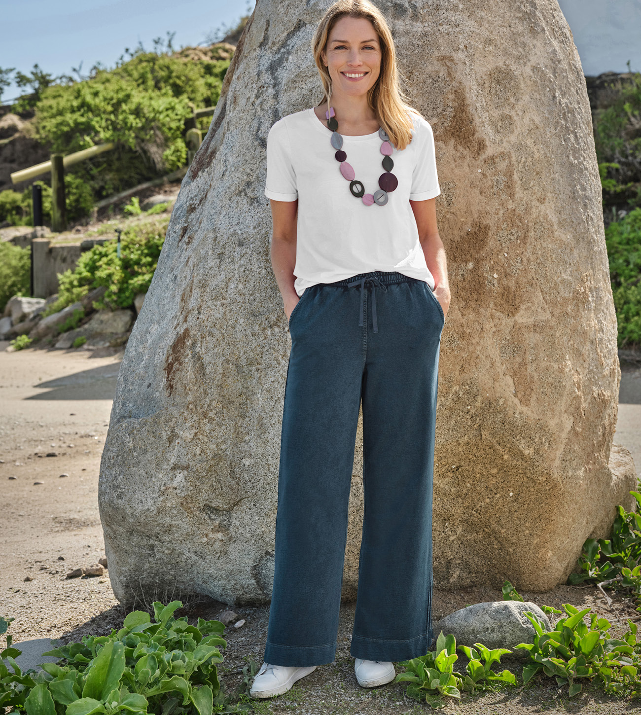 Weiche Jeans-Hose